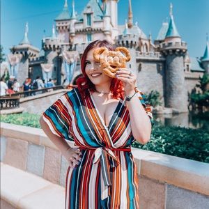 Leith Tie Waist Jumpsuit in Size Large